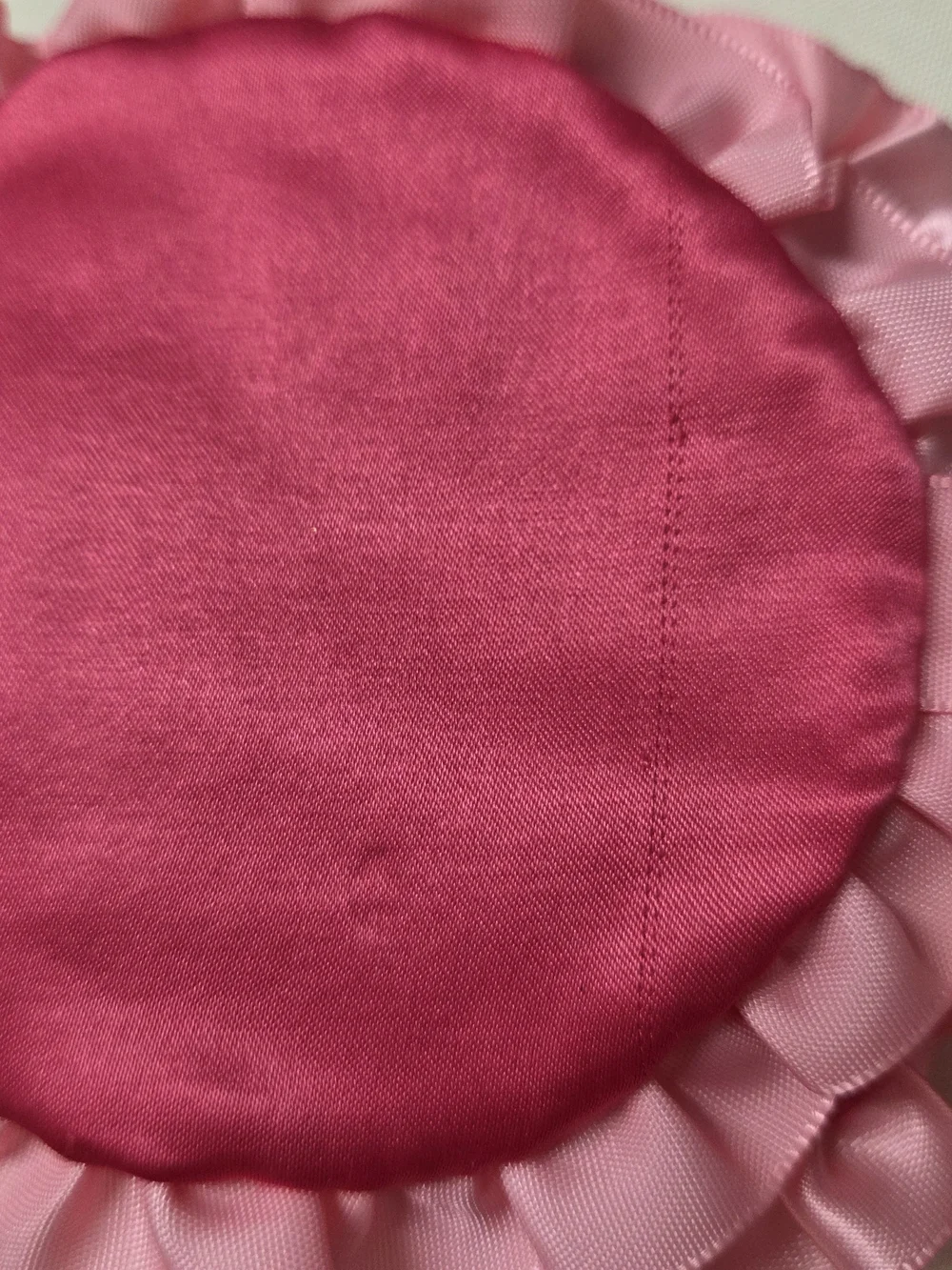 Victoria's Secret Vintage Y2K Sexy Little Things Kiss Me Satin Ruffled Eye Mask